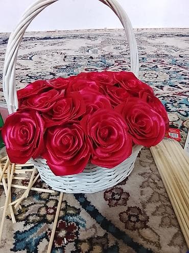 💐 Атласные букеты ручной работы 💐 Красота, которая никогда не