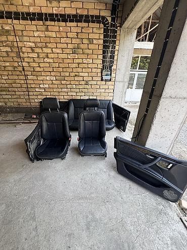 Комплект сидений, Кожа, Mercedes-Benz 2001 г., Б/у, Оригинал, Германия