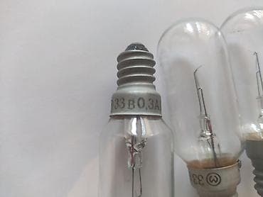 led лампа: Продаю: оптическая лампа накаливания ОП33-0,3 (33В 0,3А) мощность 10Вт — 2