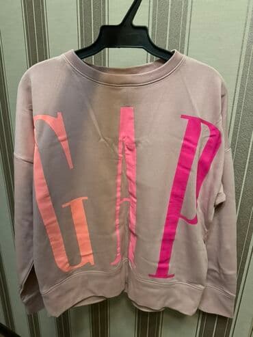 серый свитшот женский: Свитшот, Жазуусу менен, АКШ, Жаңы — 1