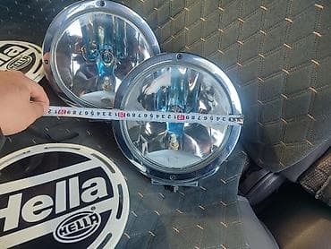 диски мерс 15: Противотуманная/дальняя круглая фара Hella Chromium luminator - — 2