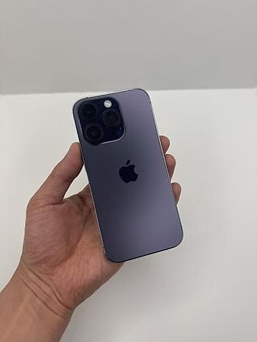 IPhone 14 Pro, Б/у, 128 ГБ, Deep Purple, 85 % — 4
