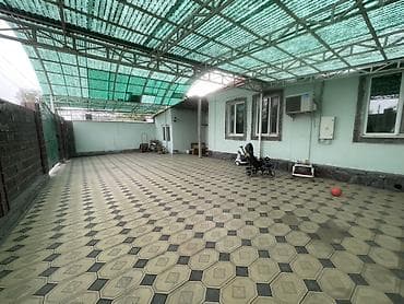 участки кемин: Дом с большим крытым двором и капитальным забором - Отдельно стоящий — 3