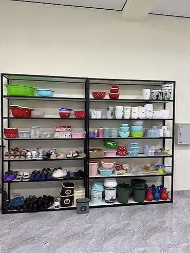 черный ящик: Металлические стеллажи для магазина/склада - Прочные каркасы из — 3