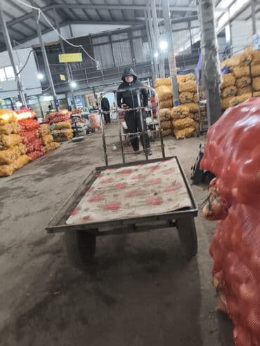 тачки для сада: Садово-строительная тачка и тележка, Стальная, Четырехколесная, Б/у — 5