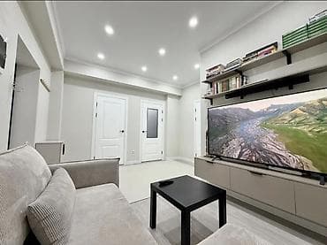 binar: 2 комнаты, 59 м², Асанбай мкр 7 этаж — 8