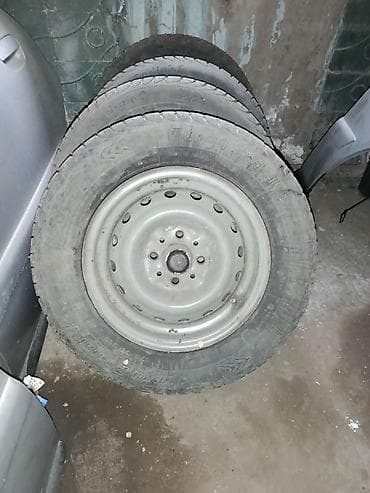 обмен титан: Комплект из 4 колес в сборе: стальные диски + шины Tunga Zodiak 2 — 2