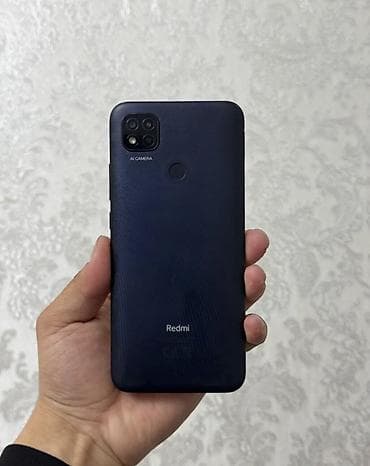 Redmi, Redmi 9C, 64 ГБ, цвет - Синий, 2 SIM