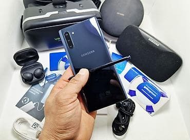 s pen: Samsung Note 10, Б/у, 512 ГБ, цвет - Черный, 1 SIM, 2 SIM, eSIM — 4