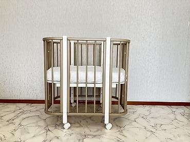 раскладная детская кровать: Детская кровать трансформер, Новый, Другой тип, цвет - Бежевый — 5