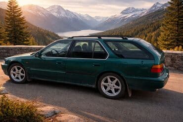 аудио техника: Honda Accord: 1994 г., 2.2 л, Механика, Бензин, Универсал — 5