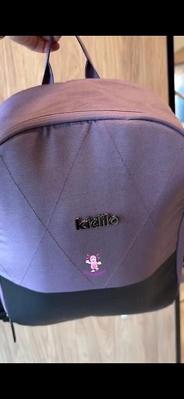 самокат дет: Коляска, Другой бренд, цвет - Фиолетовый, Новый — 8