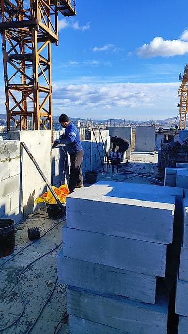 черновой потолок: Кладка из газоблока/пеноблока под ключ Огромная бригада с опытом 8,5 — 7