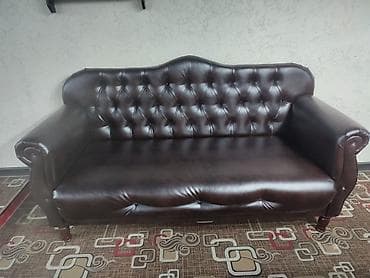 Гарнитур для зала, Новый, Кресло, Диван, Самовывоз, Бесплатная доставка, цвет - Черный at lalafo.kg Гарнитур для зала, Новый, Кресло, Диван, Самовывоз, Бесплатная доставка, цвет - Черный