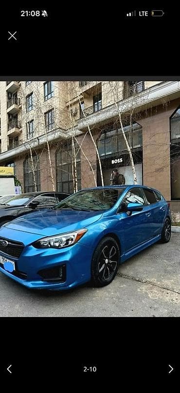 outback bs: Subaru Impreza: 2017 г., Бензин, Хэтчбэк — 2