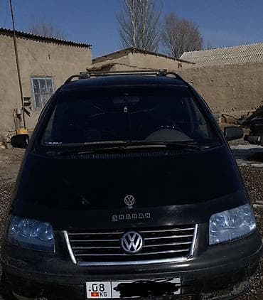 Volkswagen Sharan: 2002 г., 2 л, Механика, Газ, Минивэн at lalafo.kg Volkswagen Sharan: 2002 г., 2 л, Механика, Газ, Минивэн