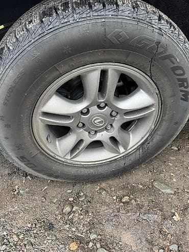 Шиналар жана дисктер: Дөңгөлөктөр монтажда 265 / 65 / R 17, Кыш, Комплект, Жол тандабастар (АТ/МТ), Куйма — 1
