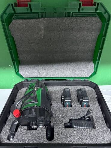 заряд акумулятора: Лазерный уровень фирмы: DWT 5д в комплекте: два аккумулятора и — 5