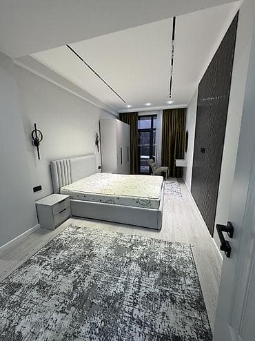 жк немецкий квартал: 2 комнаты, 77 м², Асанбай мкр Элитка, 13 этаж, Дизайнерский ремонт — 10