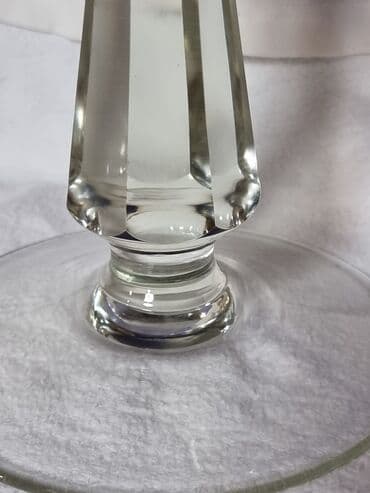 сколько стоит хрусталь: Хрустальная фруктовница . Кобольтовая. Сталинский ампир. 1950-60 — 5