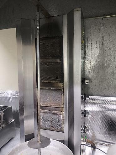 оборудование для кафе и ресторанов: Газовый гриль для шаурмы/донер-кебаба - Вертикальный аппарат с 4 — 2