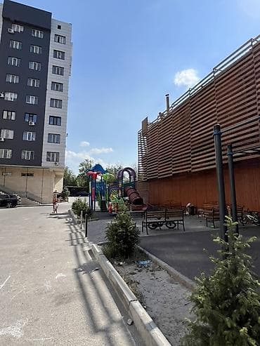 мкр аламедин 1: 2 бөлмө, 45 м², Аламедин-1 мкр Элитка, 3 кабат, Евро оңдоо — 3