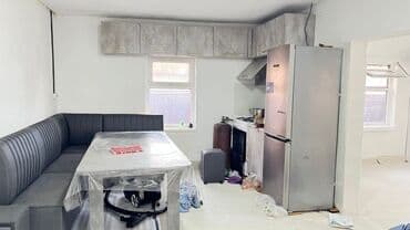 долгосрочная квартира дордой: 2 комнаты, Агентство недвижимости, Без подселения, С мебелью полностью — 6