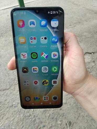 cat s22: Poco C71, Новый, 128 ГБ, цвет - Черный — 1
