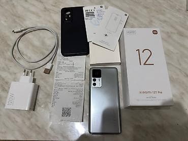 ми 12 лайт: Xiaomi, 12T Pro, Б/у, 256 ГБ, цвет - Серебристый, 2 SIM — 1