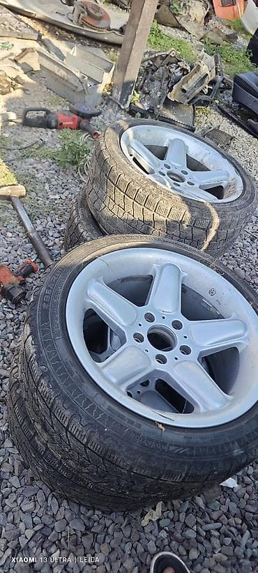бир: Дөңгөлөктөр монтажда 235 / 45 / R 17, Кыш, Колдонулган, Комплект, Жеңил унаалар, Куйма, тешиктери - 5 — 2
