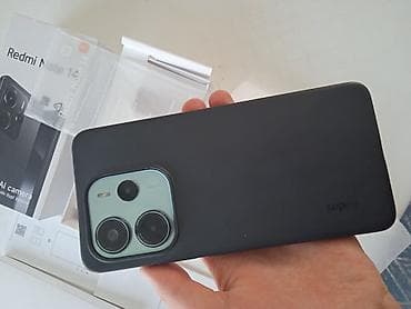 мощный комп: Redmi, Redmi Note 14, Новый, 256 ГБ, цвет - Зеленый, 2 SIM — 2