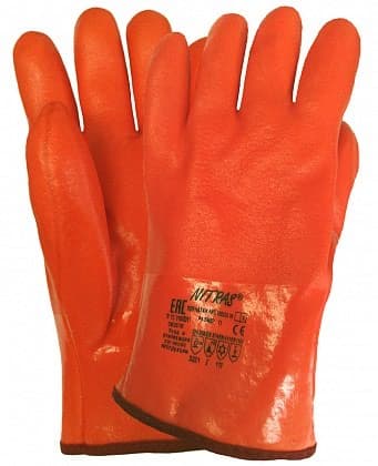 перчатки строительство: Перчатки Нитрас Пламя нефтеморозостойкие перчатки, основа — 1