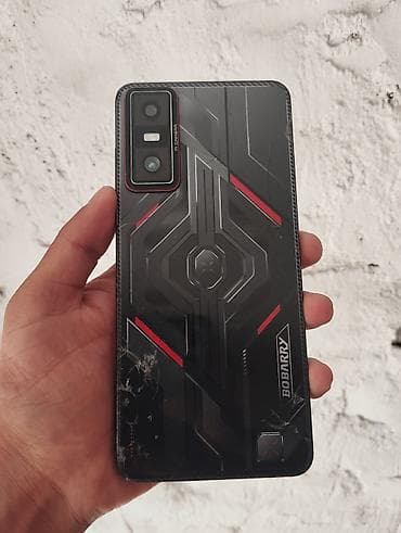 nokia 8000: Смартфон BOBARRY с игровым дизайном - Яркий безрамочный дисплей с — 1
