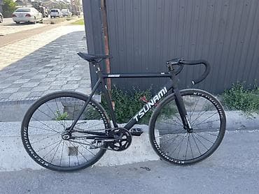 speed: Tsunami SNM100 — трековый/фикс велосипед - Рама и вилка: алюминий — 2