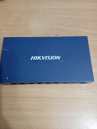 Коммутатор Hikvision Value Series с PoE - 8 PoE-портов RJ-45 для at lalafo.kg Коммутатор Hikvision Value Series с PoE - 8 PoE-портов RJ-45 для