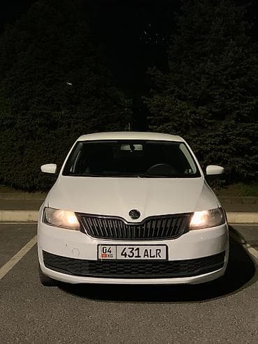 Skoda Rapid: 2018 г., 1.6 л, Механика, Бензин, Лифтбек