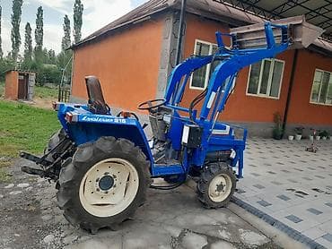 e 303: Мини-трактор с куном Iseki «LandLeader 215» - Полный привод 4x4 — 1