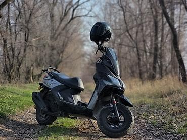 Скутер самурай 50–150 см³ (карбюраторный, вариатор). Компактный