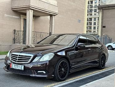 bnw 34: Mercedes-Benz E-Class: 2009 г., 5.5 л, Автомат, Бензин, Седан — 2