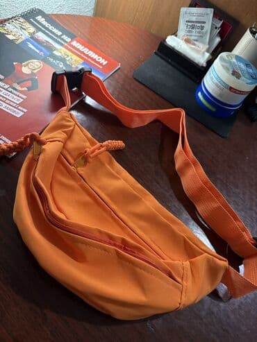 купить бананку мужскую: Поясная сумка, бананка, Материал: Полиэстер, Унисекс — 1