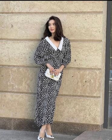 Вечернее платье, Длинная модель, С рукавами, S, M, L