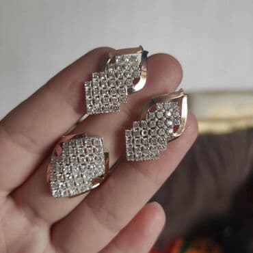 свадебные платья от производителя: Набор украшений, Проба 925, Новый — 5