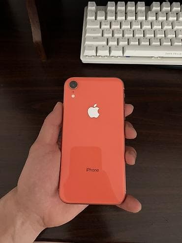 ipone: IPhone Xr, Б/у, 128 ГБ, Коралловый, 79 % — 1