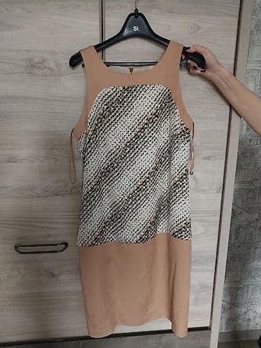 retro casio: Повседневное платье, Турция, Лето, Короткая модель, Трикотаж, Футляр, S — 4