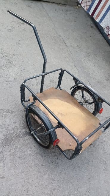 оборудование для нижнего белья: Тележки по 8000сом
Велоприцеп для велосипеда 5500сом — 2