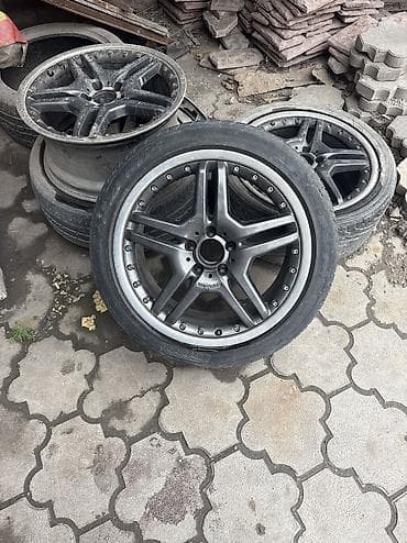Диски R 19 AMG, Комплект, отверстий - 5, Б/у