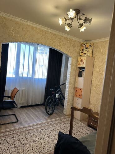 квартира час ночь сутки бишкек: 2 комнаты, 66 м², 106 серия улучшенная, 6 этаж, Евроремонт — 12