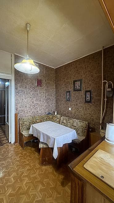 квартиры на иссык куле: 2 комнаты, 52 м², 106 серия, 6 этаж, Старый ремонт — 8
