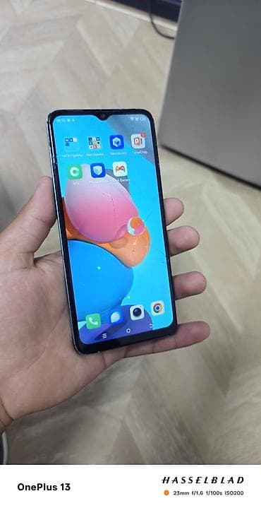 Vivo Б/у, 64 ГБ, цвет - Голубой, 2 SIM