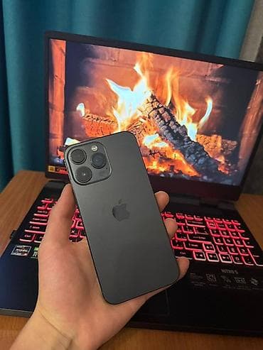 nikon 3100: IPhone 14 Pro Max, Б/у, 128 ГБ, Space Gray, 86 % — 1